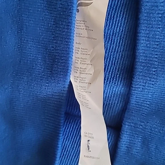 Fabletics High-Waisted Ribbed Seamless Skirt - Picture 5 of 5